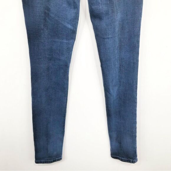 True Religion HALLE Medium Wash Denim Mid Rise Skinny Jeans - Picture 6 of 16